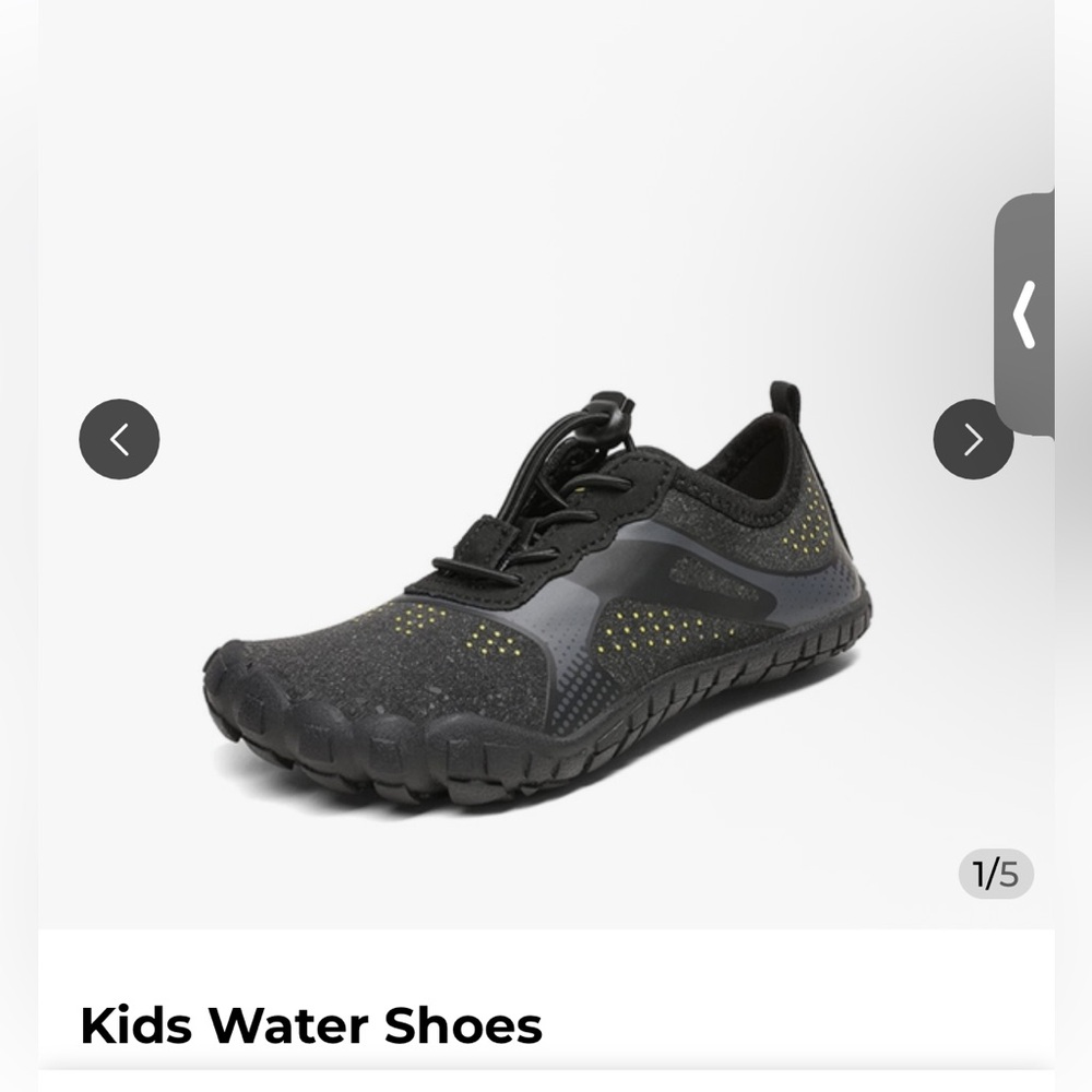 NORTIV 8 Kids Water Shoes size us3 like new